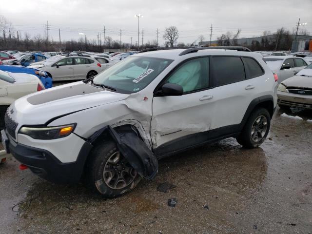 1C4PJMBX4KD289747 - 2019 JEEP CHEROKEE TRAILHAWK WHITE photo 1