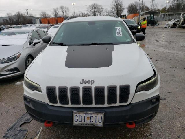 1C4PJMBX4KD289747 - 2019 JEEP CHEROKEE TRAILHAWK WHITE photo 5