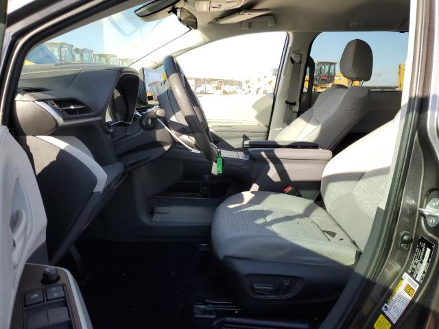 5TDKRKEC2NS083867 - 2022 TOYOTA SIENNA LE GRAY photo 7