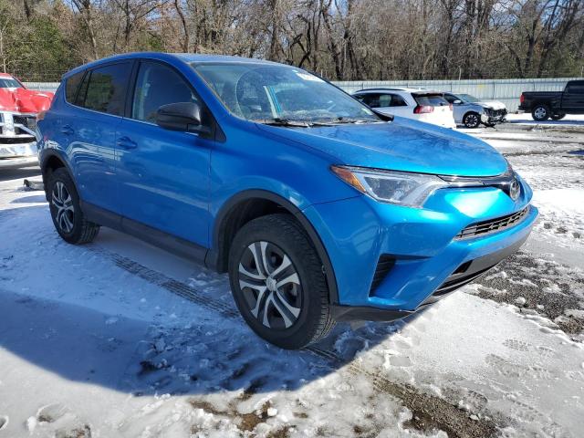 2T3ZFREV3JW438801 - 2018 TOYOTA RAV4 LE BLUE photo 4