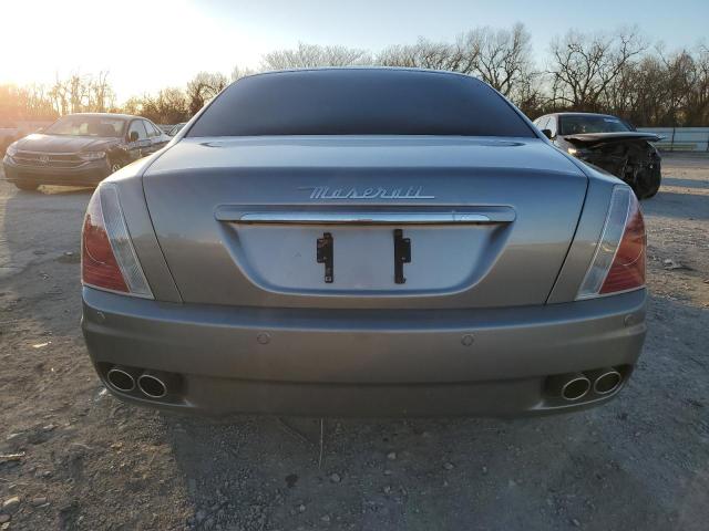 ZAMCE39A470028580 - 2007 MASERATI QUATTROPOR M139 GRAY photo 6