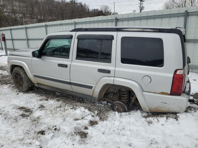 1J8HG48K56C244125 - 2006 JEEP COMMANDER SILVER photo 2