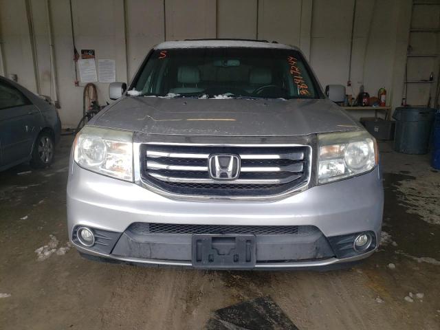 5FNYF3H60DB044292 - 2013 HONDA PILOT EXL SILVER photo 5