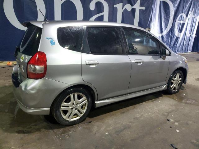 JHMGD38688S030102 - 2008 HONDA FIT SPORT SILVER photo 3