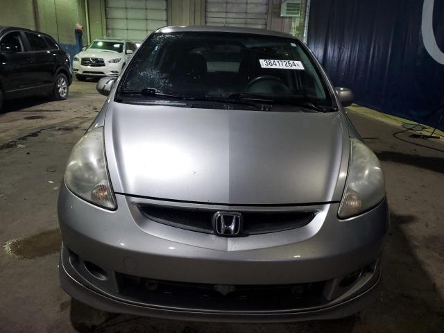 JHMGD38688S030102 - 2008 HONDA FIT SPORT SILVER photo 5