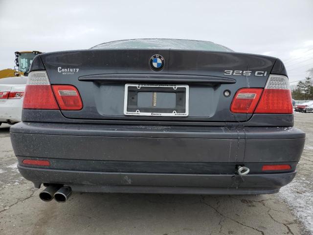 WBABV13466JT24570 - 2006 BMW 325 CI SULEV GRAY photo 6