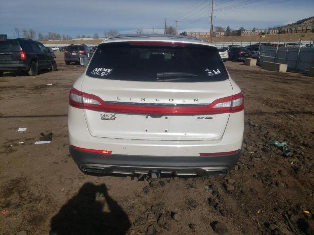 2LMPJ8LP0GBL70778 - 2016 LINCOLN MKX RESERVE Սպիտակ լուսանկար 6