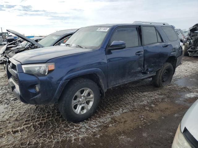 JTEBU5JR5J5576853 - 2018 TOYOTA 4RUNNER SR5/SR5 PREMIUM BLUE photo 1