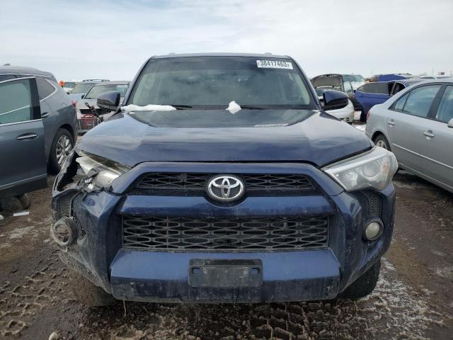 JTEBU5JR5J5576853 - 2018 TOYOTA 4RUNNER SR5/SR5 PREMIUM BLUE photo 5