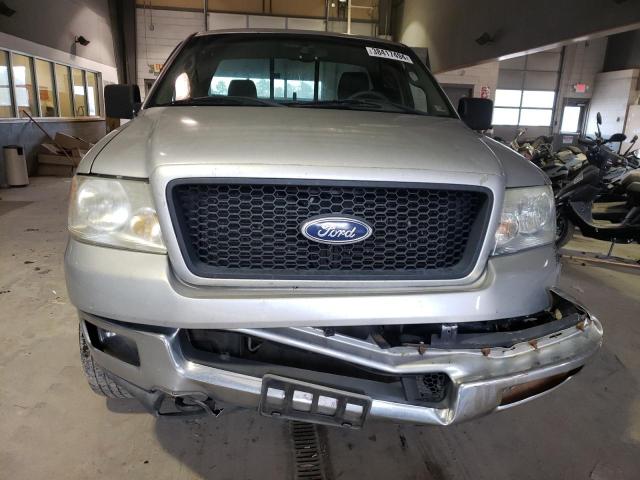 1FTRF14W54NB05944 - 2004 FORD F150 SILVER photo 5