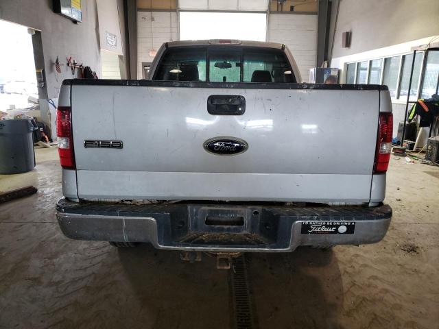 1FTRF14W54NB05944 - 2004 FORD F150 SILVER photo 6