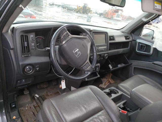 5FPYK1F52DB006614 - 2013 HONDA RIDGELINE RTL GRAY photo 8