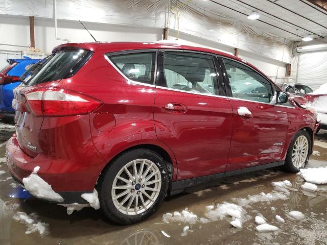 1FADP5BU3FL115456 - 2015 FORD C-MAX SEL RED photo 3