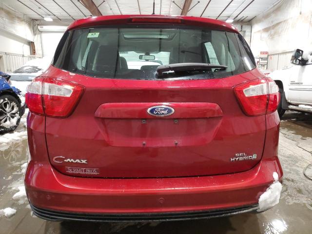 1FADP5BU3FL115456 - 2015 FORD C-MAX SEL RED photo 6