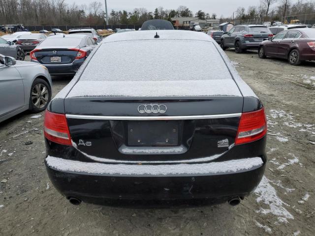 WAUDH74F28N128432 - 2008 AUDI A6 3.2 QUATTRO BLACK photo 6