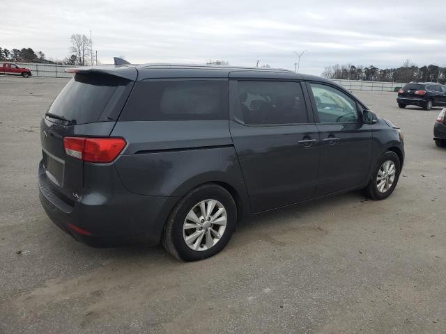 KNDMB5C14H6247348 - 2017 KIA SEDONA LX CHARCOAL photo 3