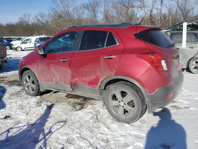 KL4CJGSB0DB095231 - 2013 BUICK ENCORE BURGUNDY photo 2