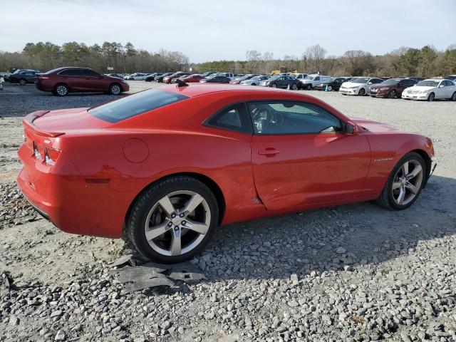 2G1FK1EJXA9130671 - 2010 CHEVROLET CAMARO SS RED photo 3