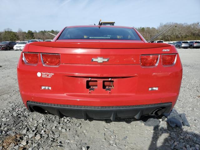 2G1FK1EJXA9130671 - 2010 CHEVROLET CAMARO SS RED photo 6