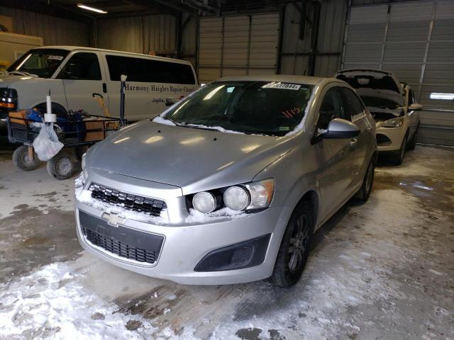 1G1JC5SG0D4248968 - 2013 CHEVROLET SONIC LT SILVER photo 1