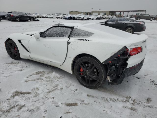 1G1YM2D71E5110293 - 2014 CHEVROLET CORVETTE STINGRAY Z51 3LT WHITE photo 2