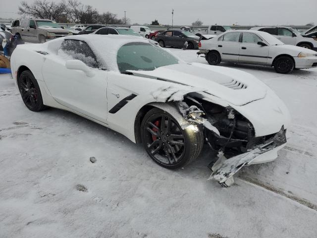 1G1YM2D71E5110293 - 2014 CHEVROLET CORVETTE STINGRAY Z51 3LT WHITE photo 4