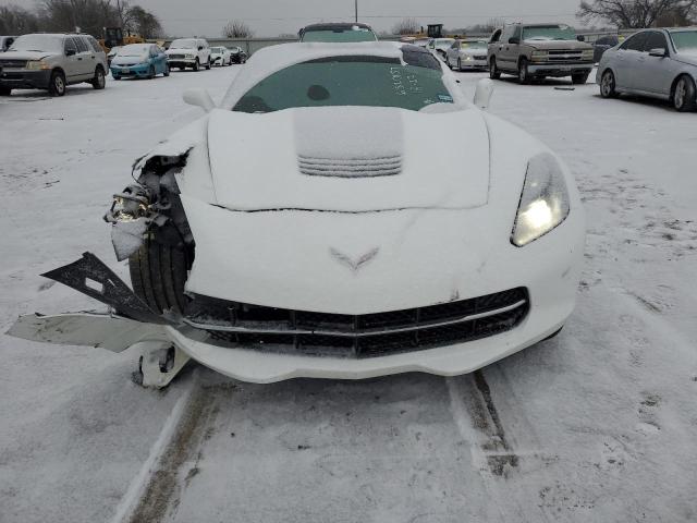 1G1YM2D71E5110293 - 2014 CHEVROLET CORVETTE STINGRAY Z51 3LT WHITE photo 5