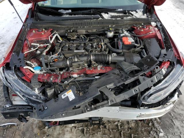 1HGCV1F1XJA132524 - 2018 HONDA ACCORD LX BURGUNDY photo 11