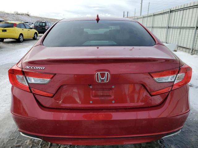 1HGCV1F1XJA132524 - 2018 HONDA ACCORD LX BURGUNDY photo 6