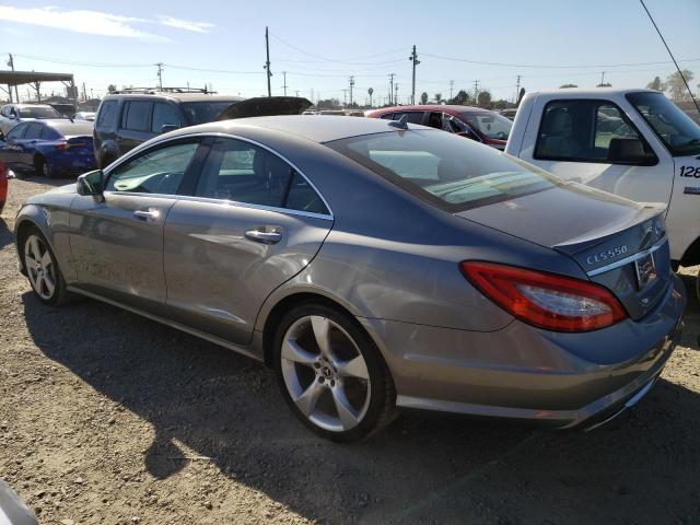 WDDLJ7DB6EA091653 - 2014 MERCEDES-BENZ CLS 550 SILVER photo 2