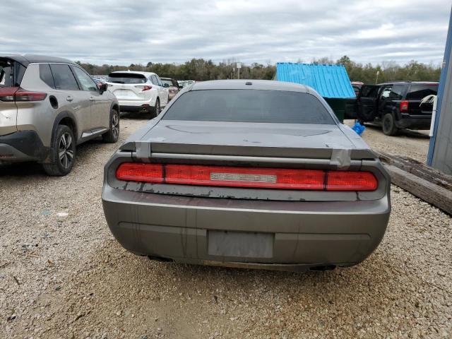 2C3CDYAG2CH186608 - 2012 DODGE CHALLENGER SXT GRAY photo 6