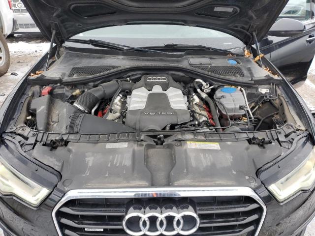 WAUJGAFC6CN098365 - 2012 AUDI A6 PRESTIGE შავი ფოტო 11