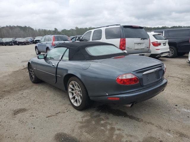 SAJDA42B51PA11528 - 2001 JAGUAR XKR GRAY photo 2