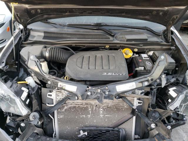 2C4RDGEG4HR825941 - 2017 DODGE GRAND CARA GT GRAY photo 11