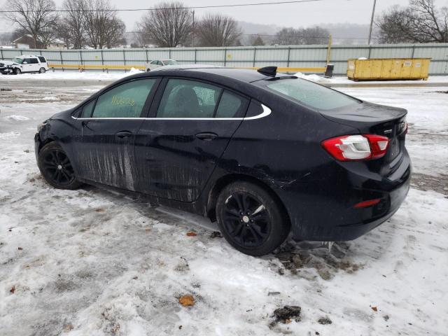 1G1BE5SM8K7144809 - 2019 CHEVROLET CRUZE LT BLACK photo 2