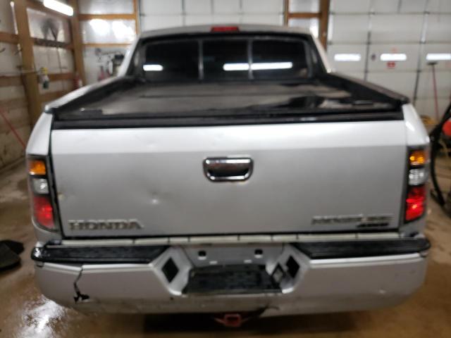 2HJYK16416H527865 - 2006 HONDA RIDGELINE RTS SILVER photo 6