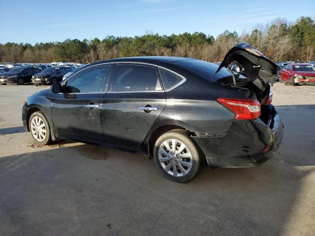 3N1AB7AP0HY375569 - 2017 NISSAN SENTRA S BLACK photo 2