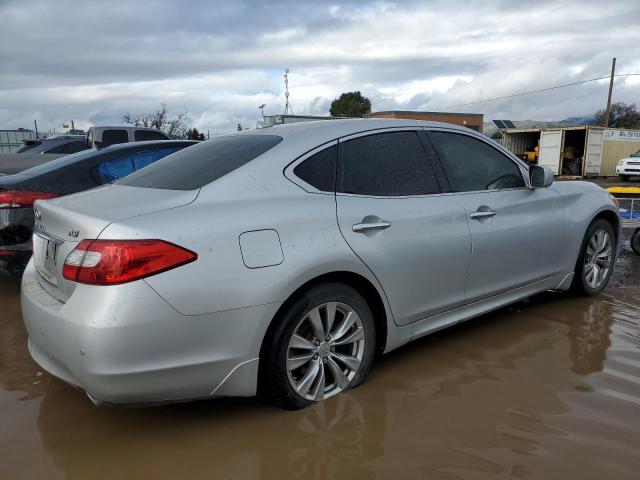 JN1BY1AP2DM514422 - 2013 INFINITI M37 SILVER photo 3