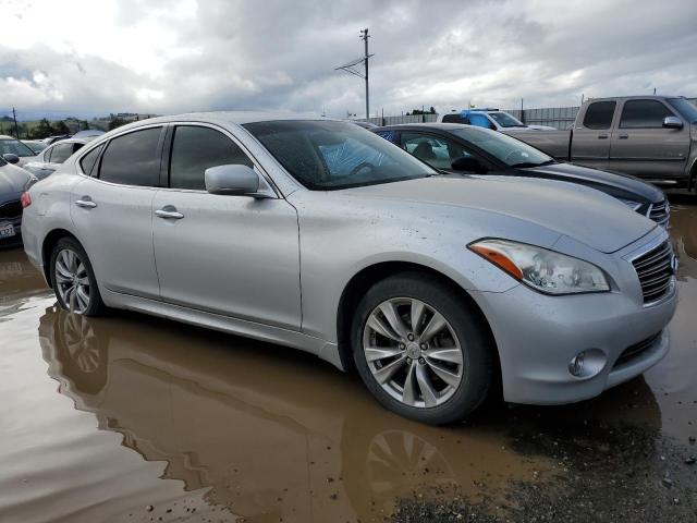 JN1BY1AP2DM514422 - 2013 INFINITI M37 SILVER photo 4