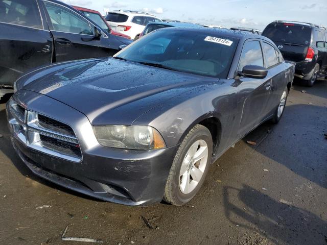 2C3CDXBG9EH169025 - 2014 DODGE CHARGER SE GRAY photo 1