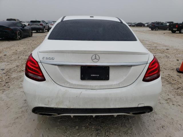 55SWF4JB4JU273363 - 2018 MERCEDES-BENZ C 300 WHITE photo 6