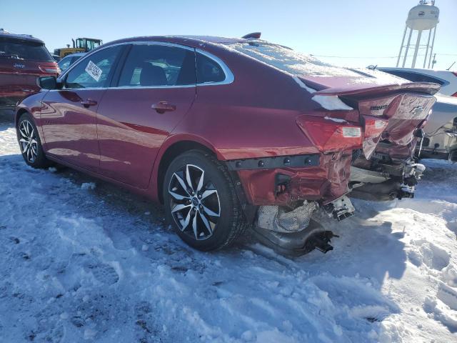 1G1ZG5ST8LF125913 - 2020 CHEVROLET MALIBU RS წითელი ფოტო 2