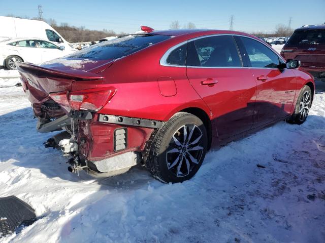 1G1ZG5ST8LF125913 - 2020 CHEVROLET MALIBU RS წითელი ფოტო 3