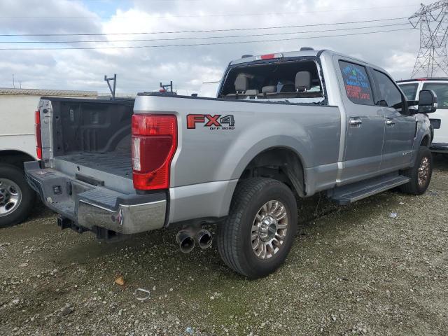 1FT7W2BT6MEE09421 - 2021 FORD F250 SUPER DUTY SILVER photo 3