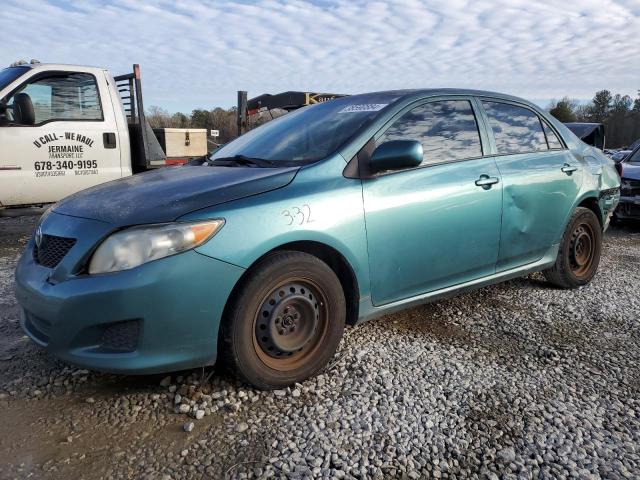 1NXBU40E19Z142052 - 2009 TOYOTA COROLLA BASE BLUE photo 1