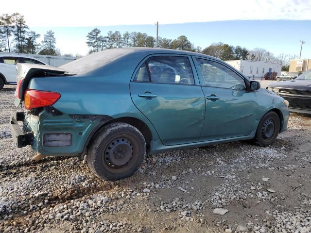 1NXBU40E19Z142052 - 2009 TOYOTA COROLLA BASE BLUE photo 3