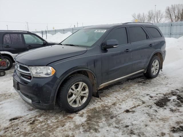 1C4RDJDG9CC336967 - 2012 DODGE DURANGO CREW BLACK photo 1