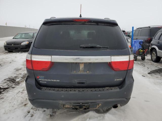 1C4RDJDG9CC336967 - 2012 DODGE DURANGO CREW BLACK photo 6