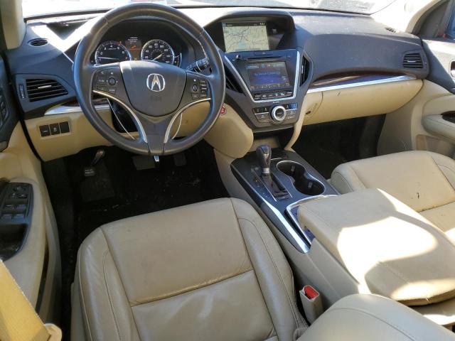 5FRYD4H49FB029852 - 2015 ACURA MDX TECHNOLOGY GRAY photo 8