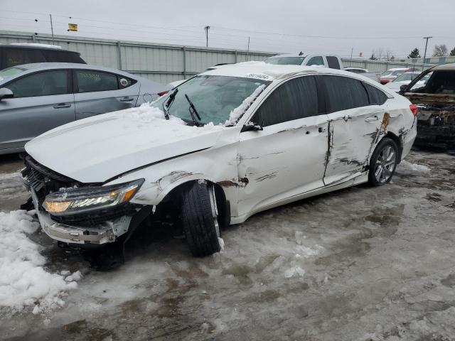 1HGCV1F12LA118782 - 2020 HONDA ACCORD LX WHITE photo 1